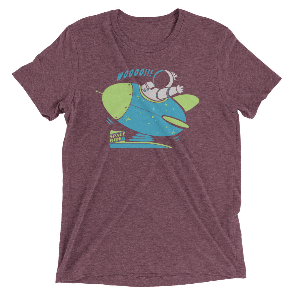 Space Ride Men's Tri-Blend Tee Hoodie, Sweatshirt | CoreVibeTees.com (Image 4)