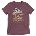 Wet Bandits Plumbing & Heating Men's Tri-Blend Tee Hoodie, Sweatshirt | CoreVibeTees.com (Image 1)
