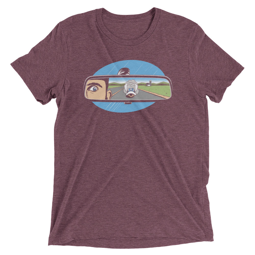 Incoming Turtle Shell Men's Tri-Blend Tee Hoodie, Sweatshirt | CoreVibeTees.com (Image 4)