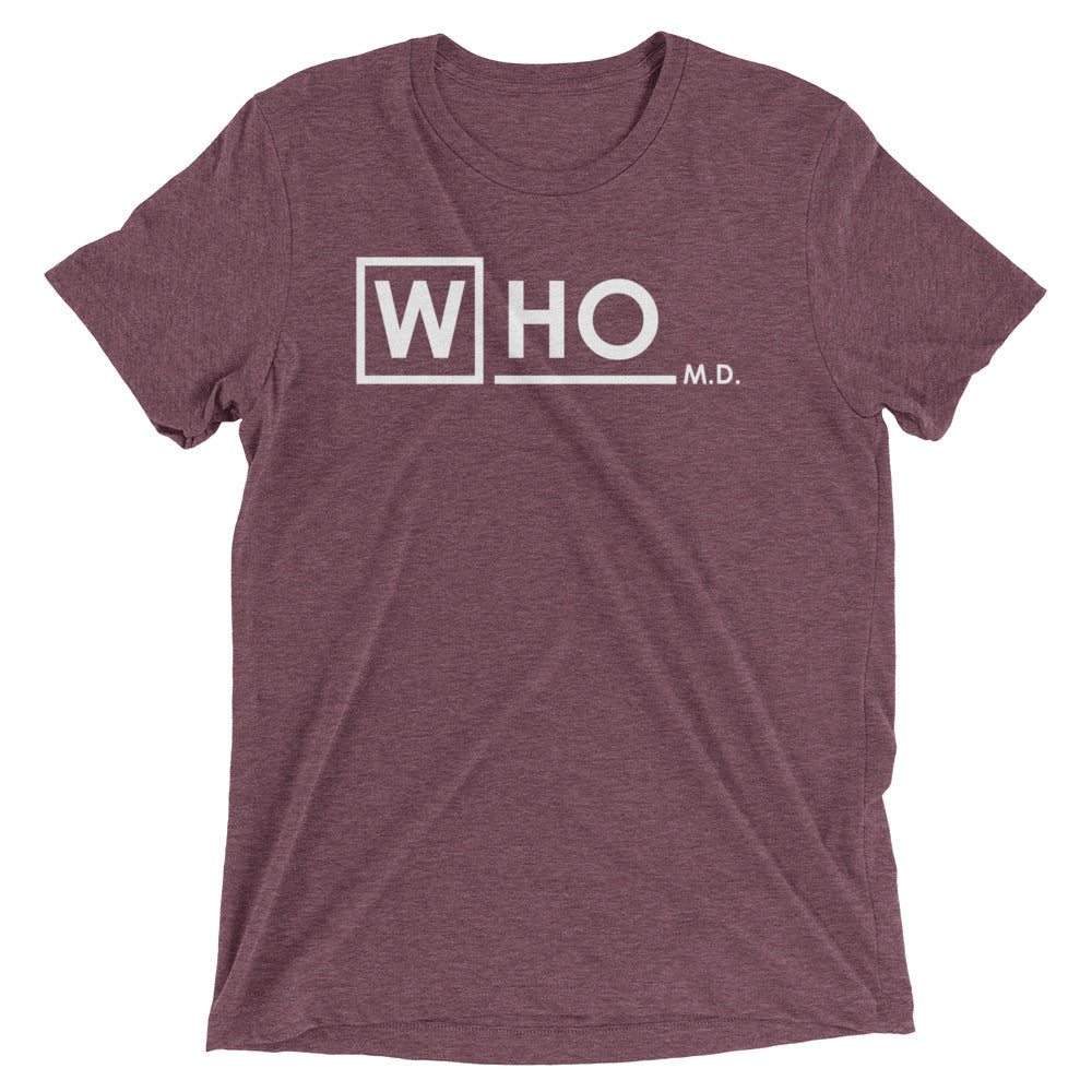 Who MD Men's Tri-Blend Tee Hoodie, Sweatshirt | CoreVibeTees.com (Image 4)