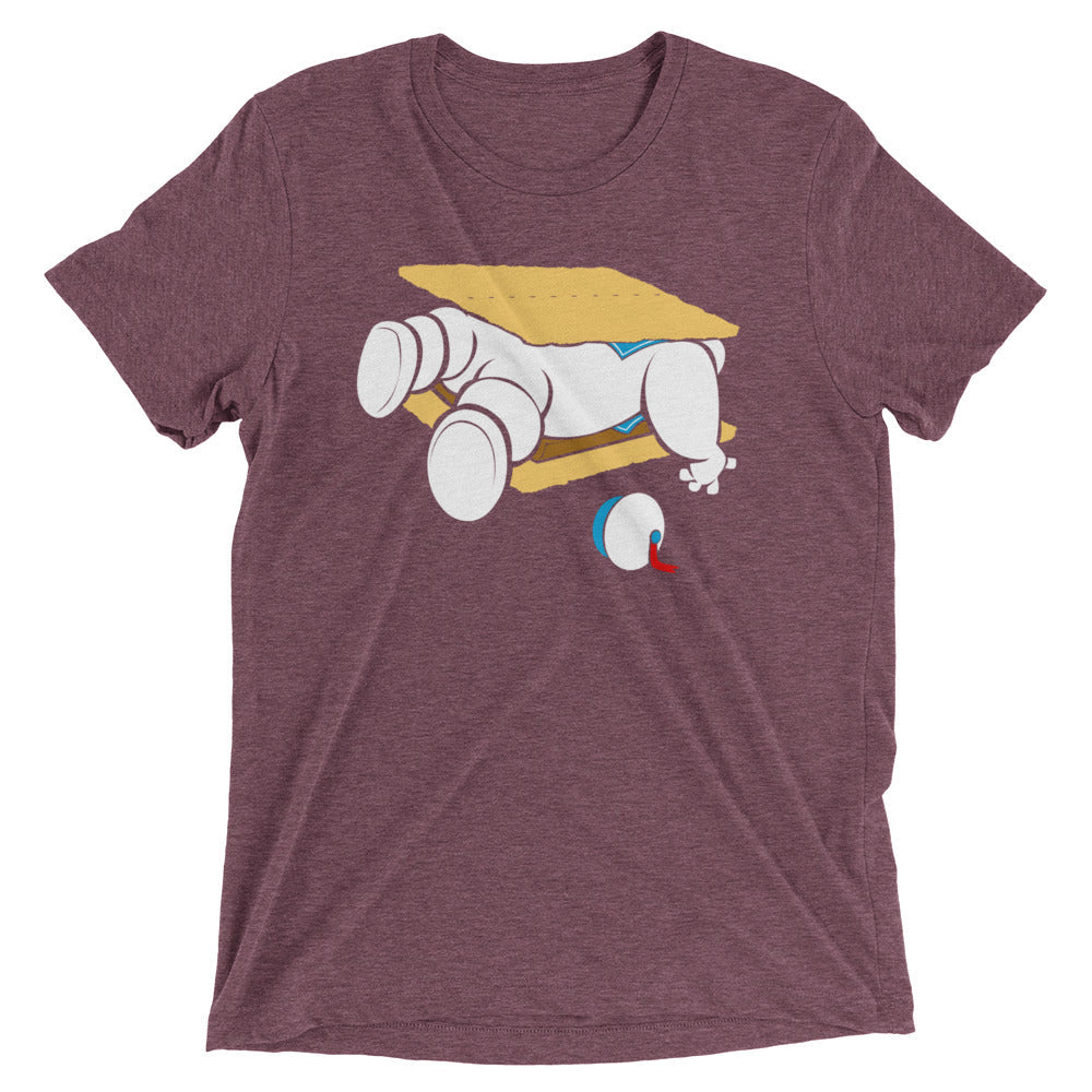 Stay S'more Men's Tri-Blend Tee Hoodie, Sweatshirt | CoreVibeTees.com (Image 4)