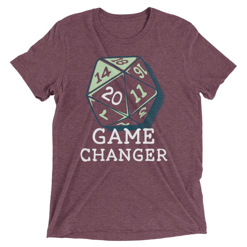 Game Changer Men's Tri-Blend Tee Hoodie, Sweatshirt | CoreVibeTees.com (Image 2)