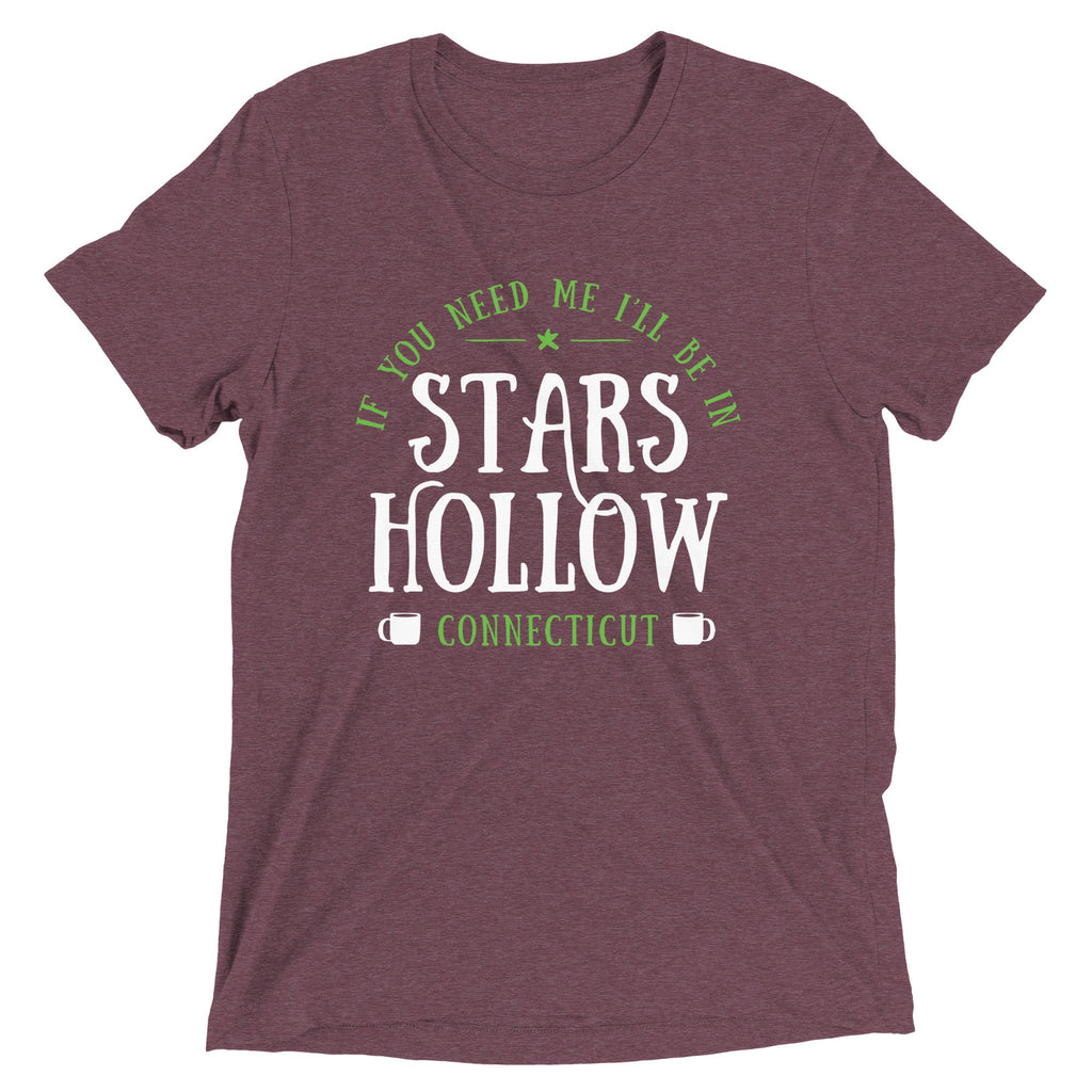 Stars Hollow Men's Tri-Blend Tee Hoodie, Sweatshirt | CoreVibeTees.com (Image 4)
