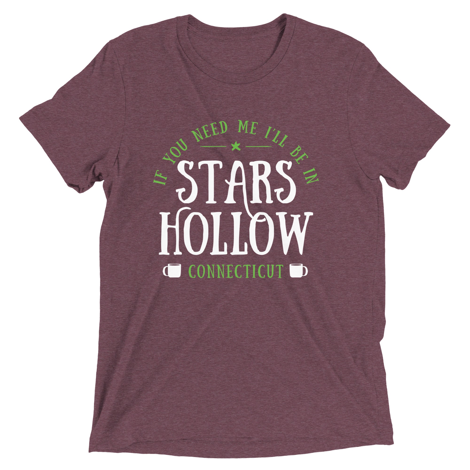 Stars Hollow Men's Tri-Blend Tee Hoodie, Sweatshirt | CoreVibeTees.com (Image 4)