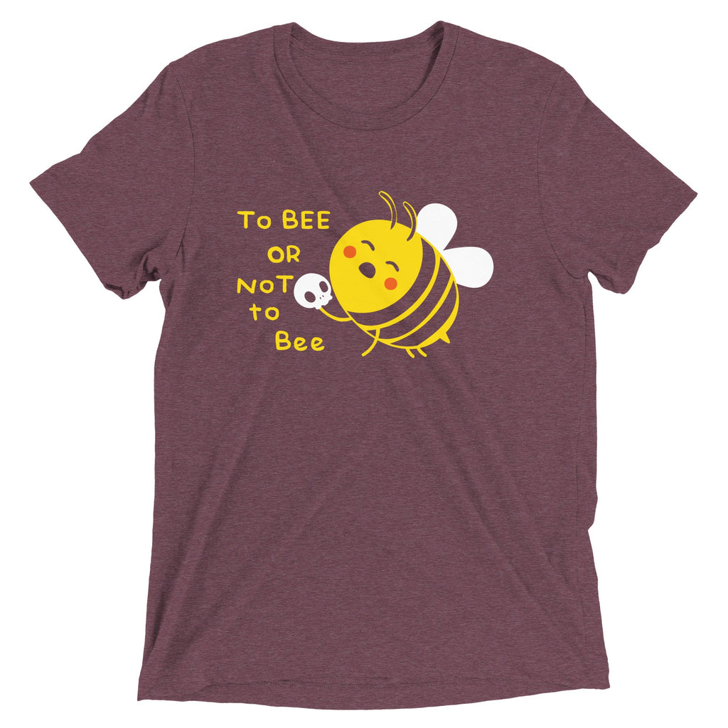 To Bee Or Not To Bee Men's Tri-Blend Tee Hoodie, Sweatshirt | CoreVibeTees.com (Image 5)