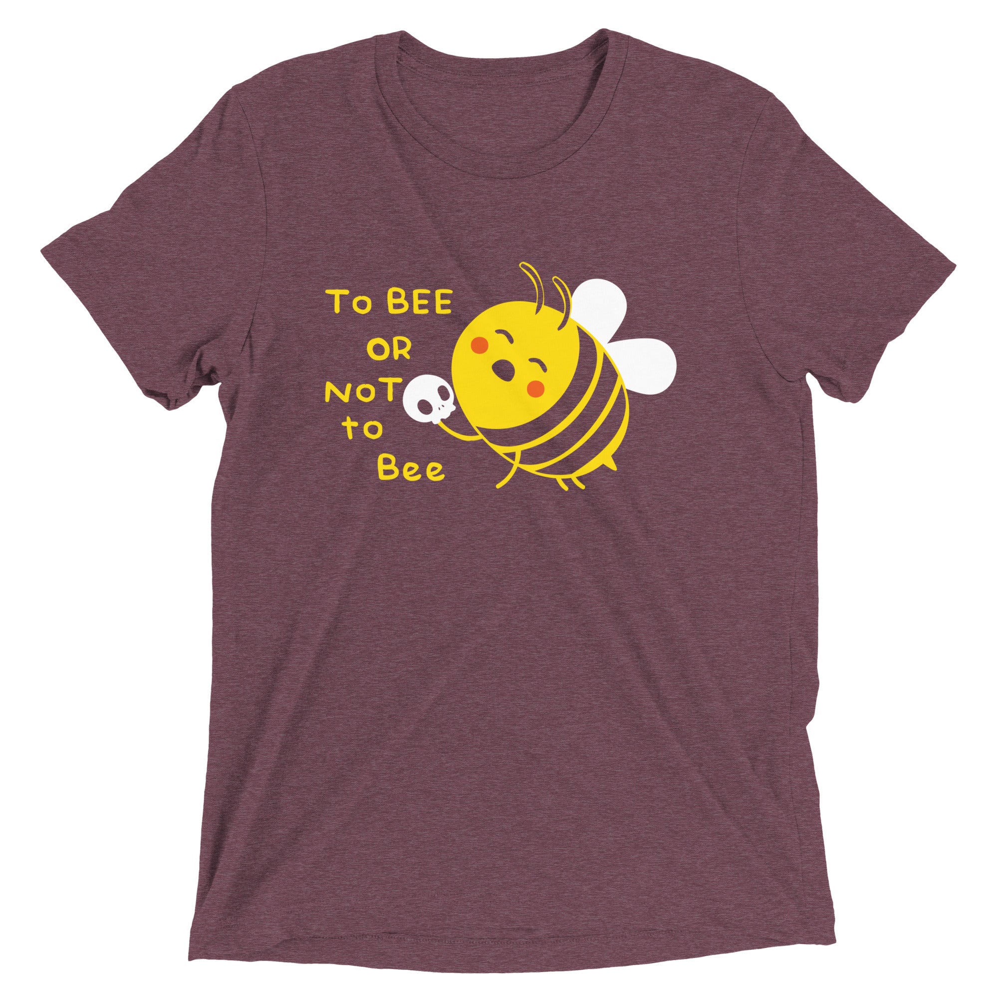 To Bee Or Not To Bee Men's Tri-Blend Tee Hoodie, Sweatshirt | CoreVibeTees.com (Image 5)
