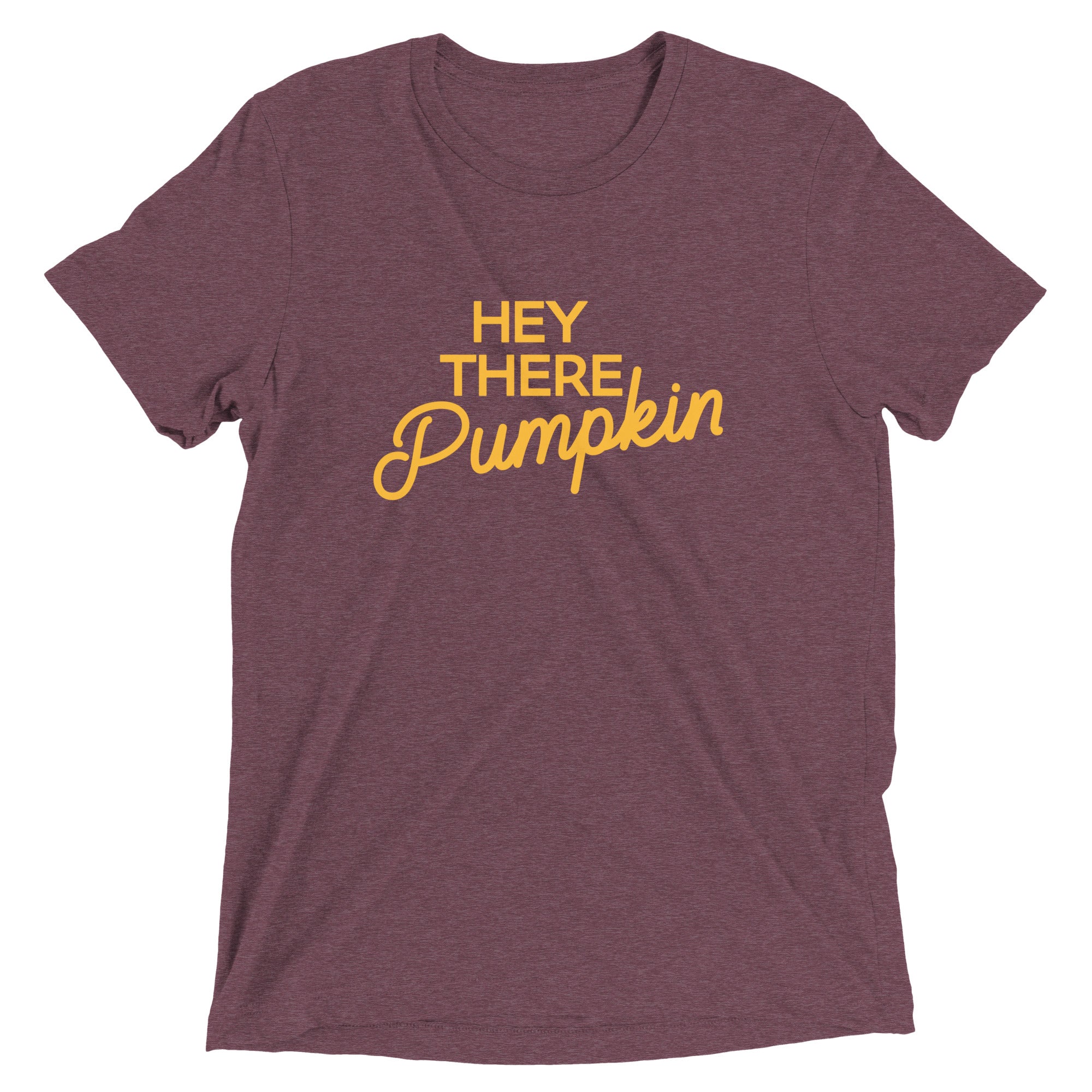 Hey There Pumpkin Men's Tri-Blend Tee Hoodie, Sweatshirt | CoreVibeTees.com (Image 4)