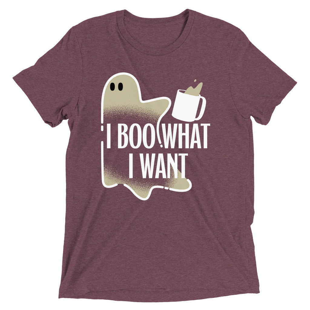 I Boo What I Want Men's Tri-Blend Tee Hoodie, Sweatshirt | CoreVibeTees.com (Image 3)