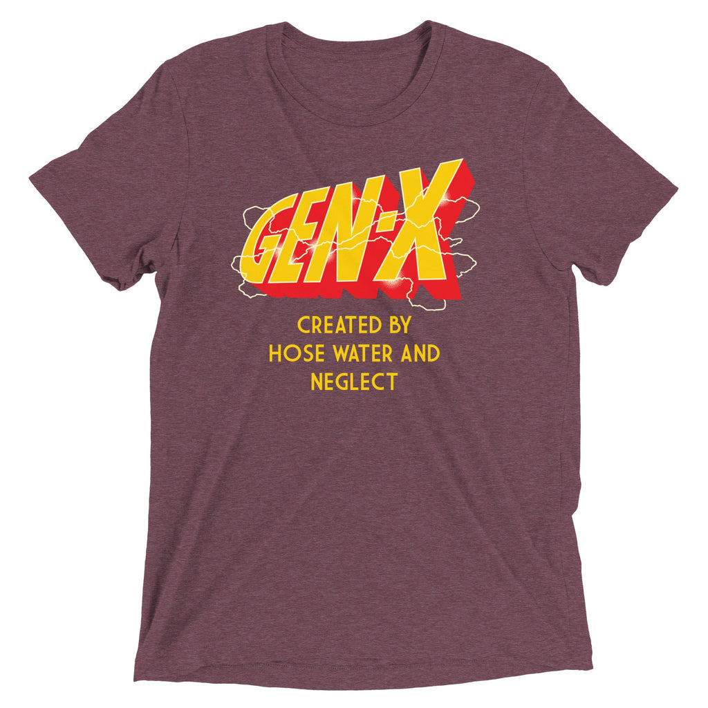 Gen-X Men's Tri-Blend Tee Hoodie, Sweatshirt | CoreVibeTees.com (Image 4)