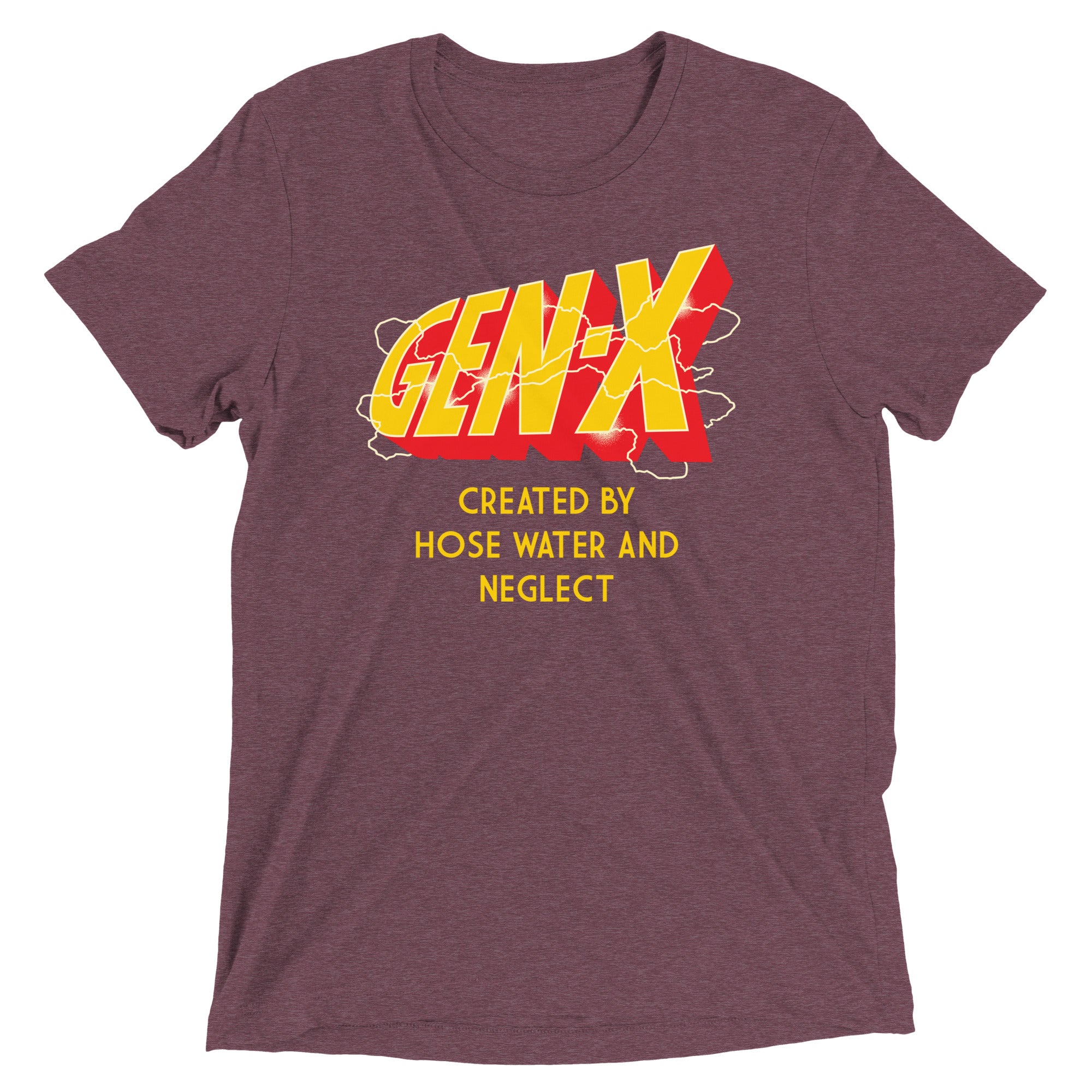 Gen-X Men's Tri-Blend Tee Hoodie, Sweatshirt | CoreVibeTees.com (Image 4)