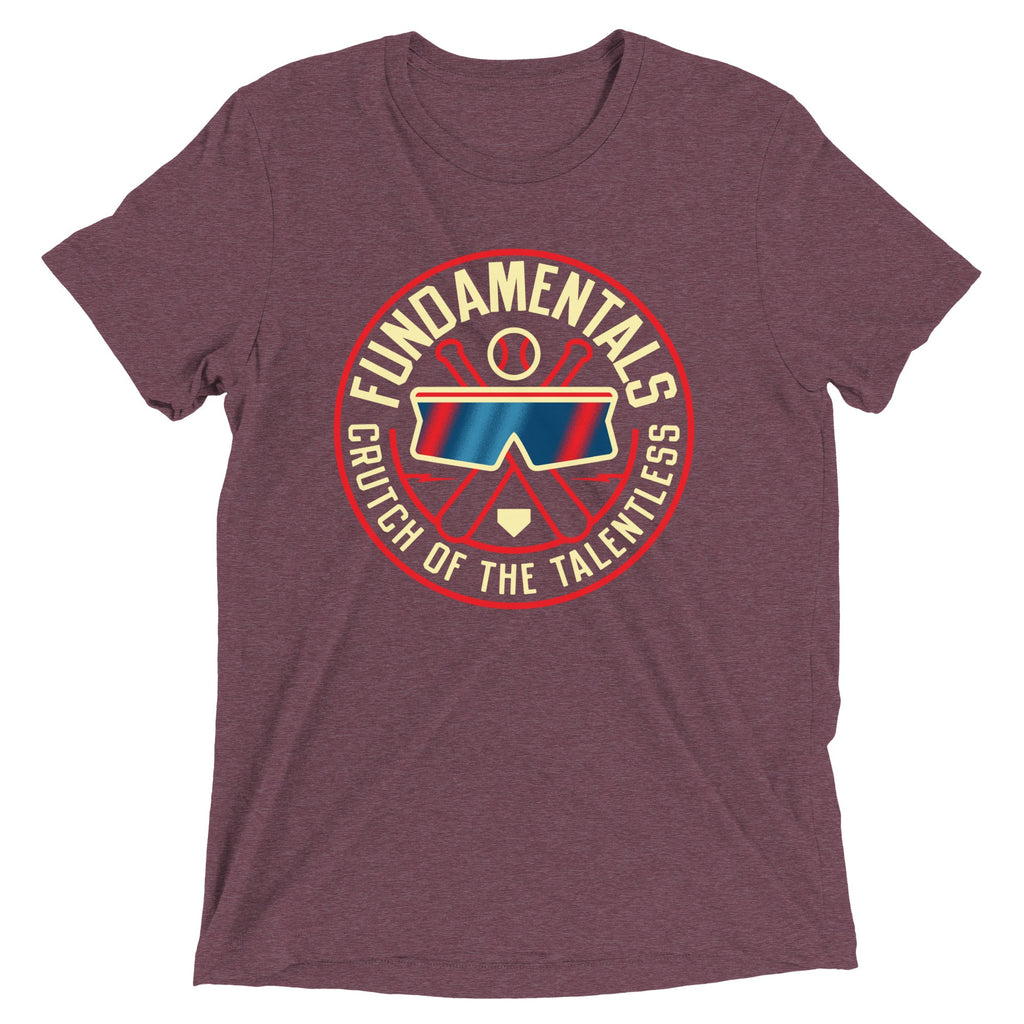 Fundamentals Crutch Of The Talentless Men's Tri-Blend Tee Hoodie, Sweatshirt | CoreVibeTees.com (Image 3)