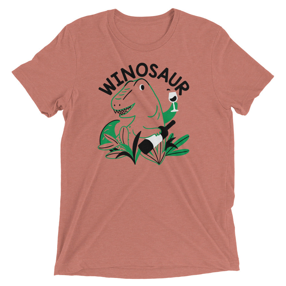Winosaur Men's Tri-Blend Tee Hoodie, Sweatshirt | CoreVibeTees.com (Image 2)