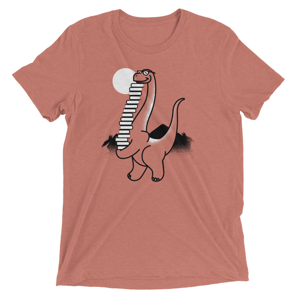 Bookosaurus Men's Tri-Blend Tee Hoodie, Sweatshirt | CoreVibeTees.com (Image 4)