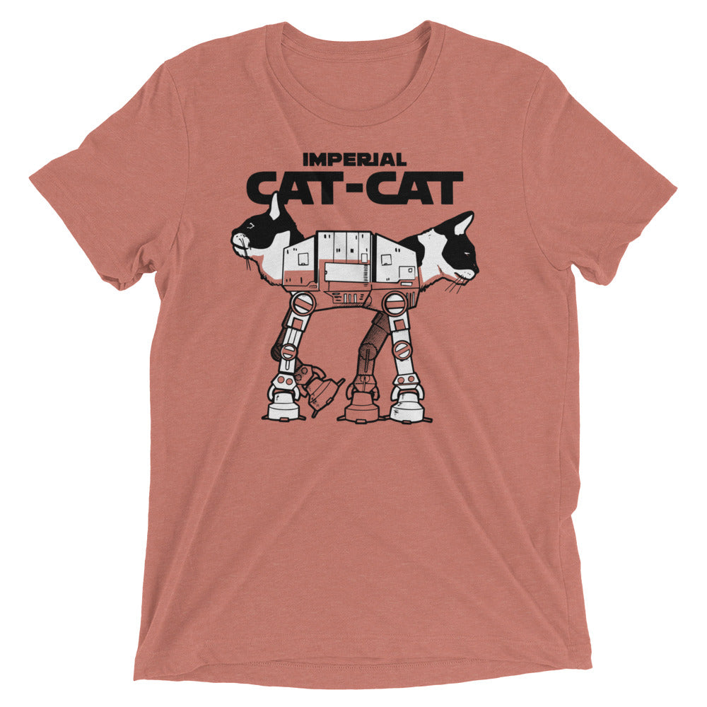 Cat-Cat Men's Tri-Blend Tee Hoodie, Sweatshirt | CoreVibeTees.com (Image 4)