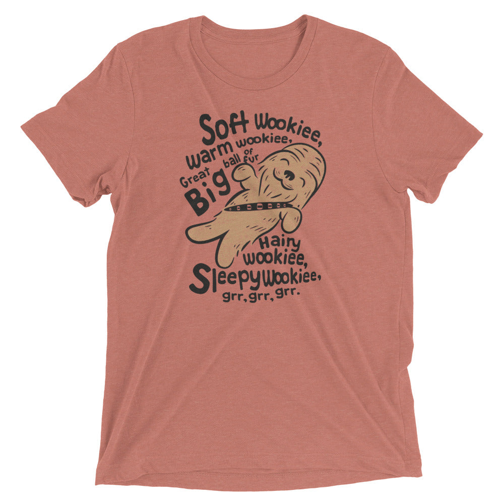 Soft Wookiee, Warm Wookiee Men's Tri-Blend Tee Hoodie, Sweatshirt | CoreVibeTees.com (Image 5)