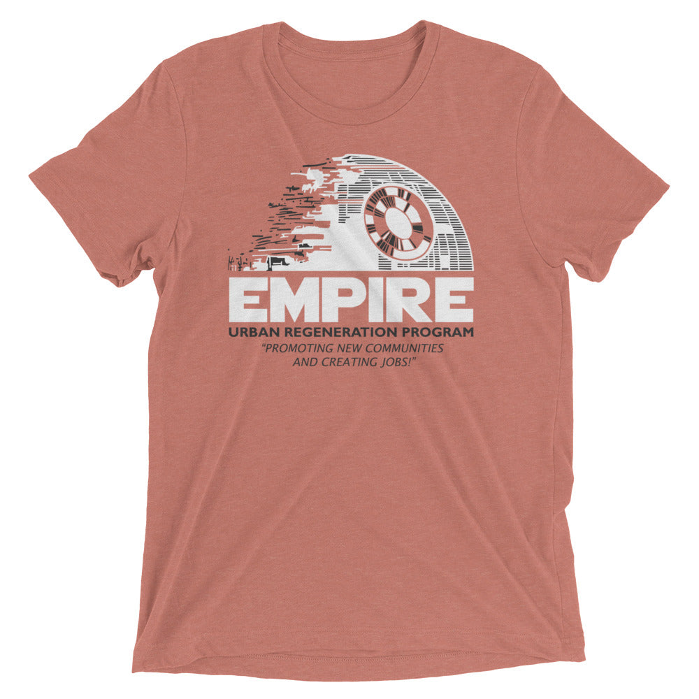 Empire Urban Regeneration Men's Tri-Blend Tee Hoodie, Sweatshirt | CoreVibeTees.com (Image 4)