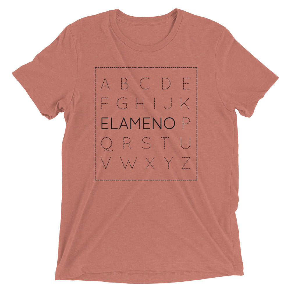 Elameno Men's Tri-Blend Tee Hoodie, Sweatshirt | CoreVibeTees.com (Image 3)