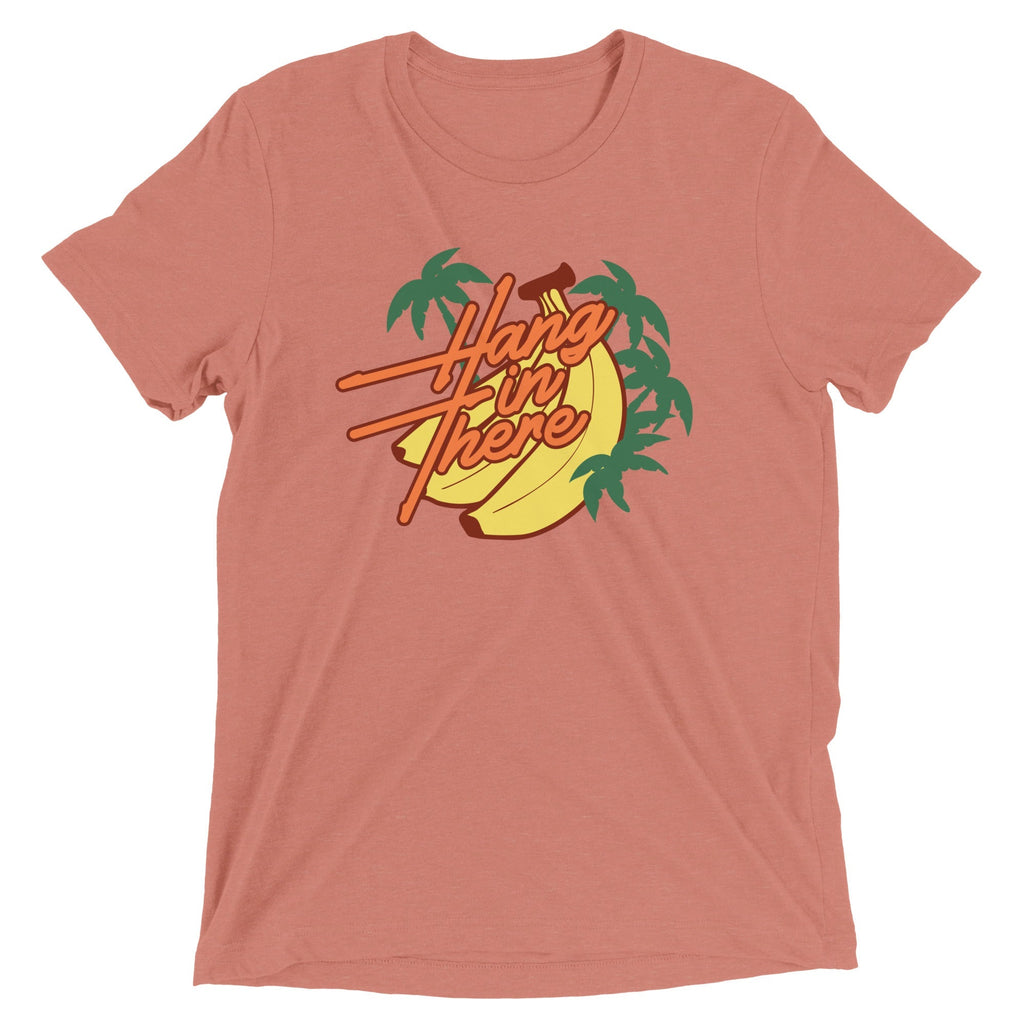 Hang In There Men's Tri-Blend Tee Hoodie, Sweatshirt | CoreVibeTees.com (Image 3)