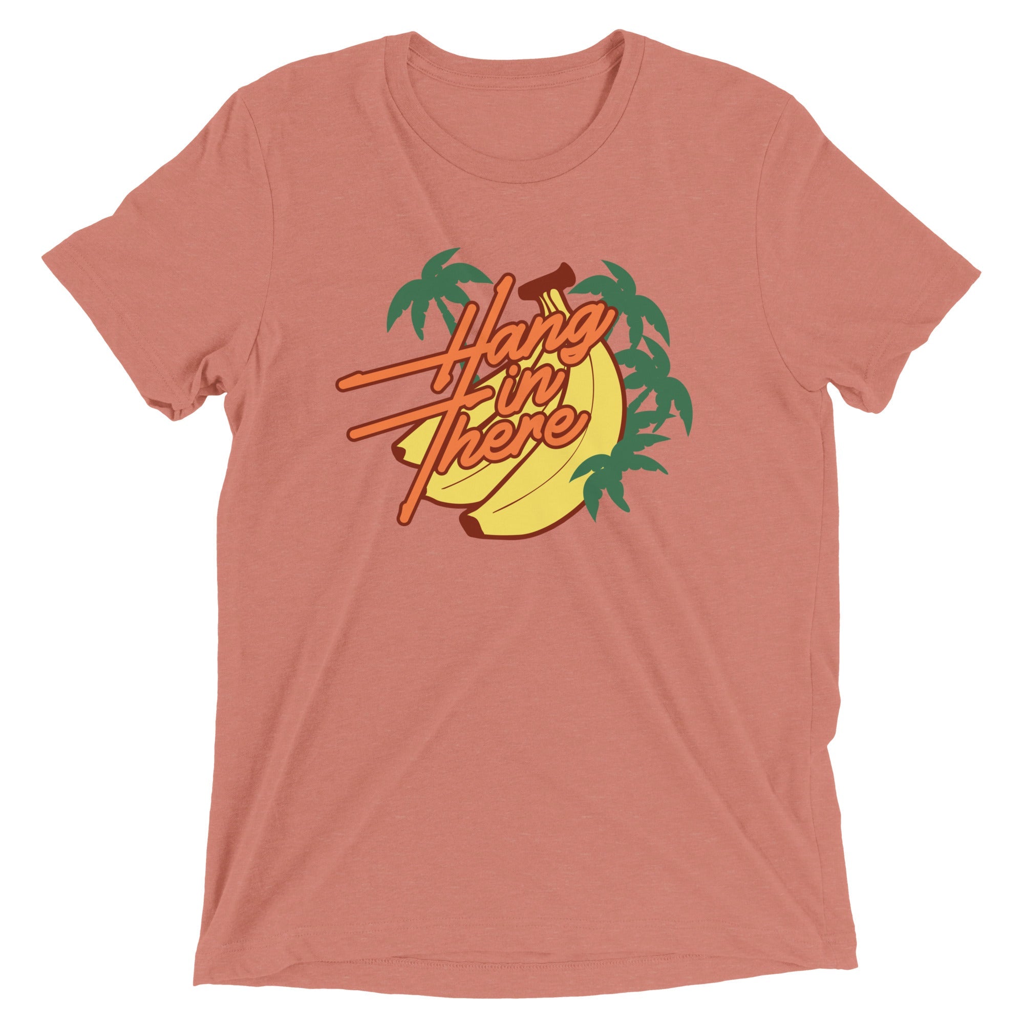 Hang In There Men's Tri-Blend Tee Hoodie, Sweatshirt | CoreVibeTees.com (Image 3)