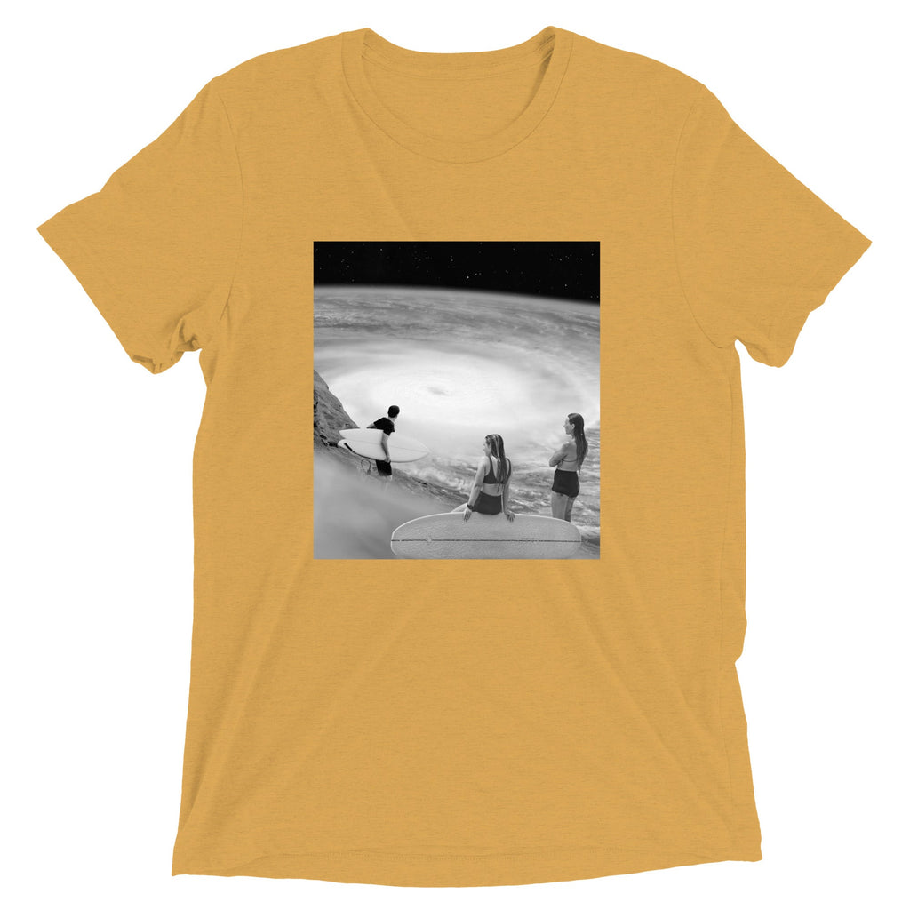 Surf's Up Men's Tri-Blend Tee Hoodie, Sweatshirt | CoreVibeTees.com (Image 1)