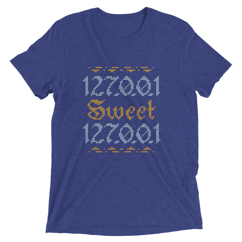 127001 Sweet 127001 Men's Tri-Blend Tee Hoodie, Sweatshirt | CoreVibeTees.com (Image 1)