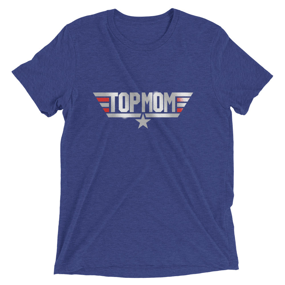 Top Mom Men's Tri-Blend Tee Hoodie, Sweatshirt | CoreVibeTees.com (Image 1)