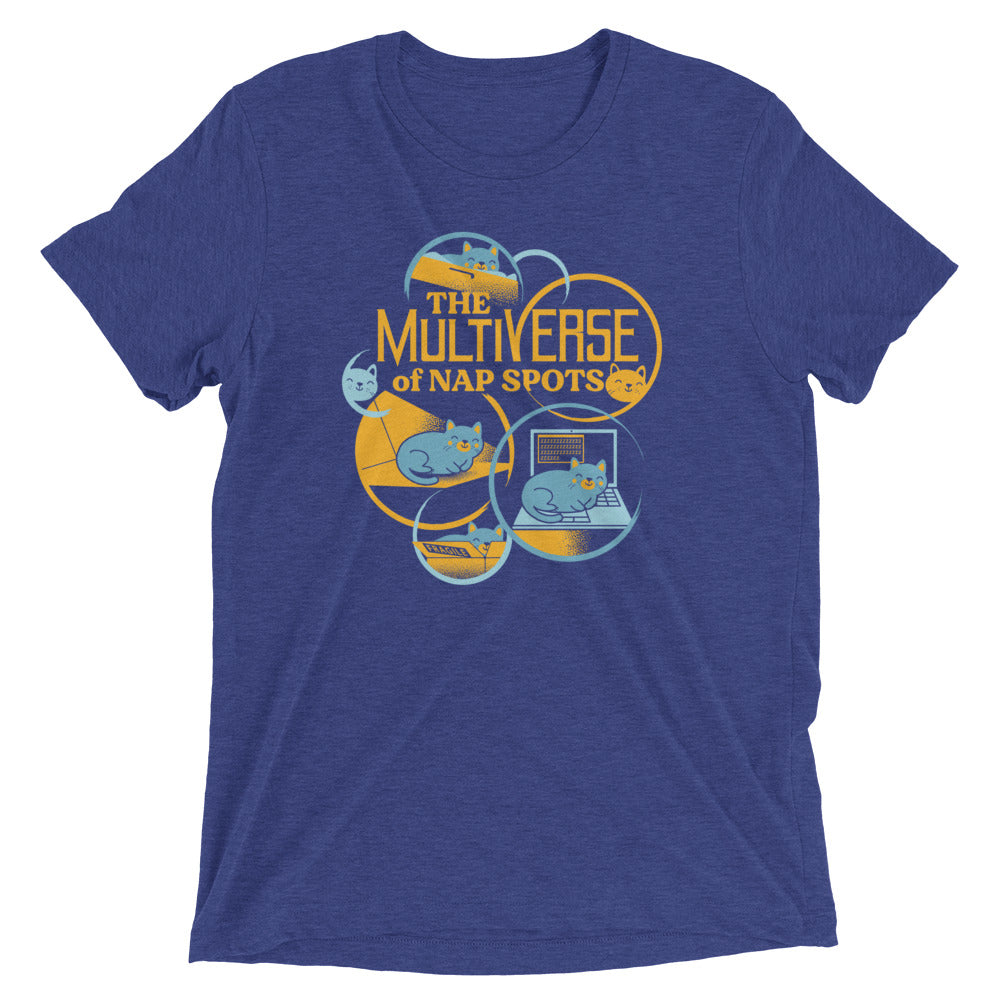 The Multiverse Of Nap Spots Men's Tri-Blend Tee Hoodie, Sweatshirt | CoreVibeTees.com (Image 5)