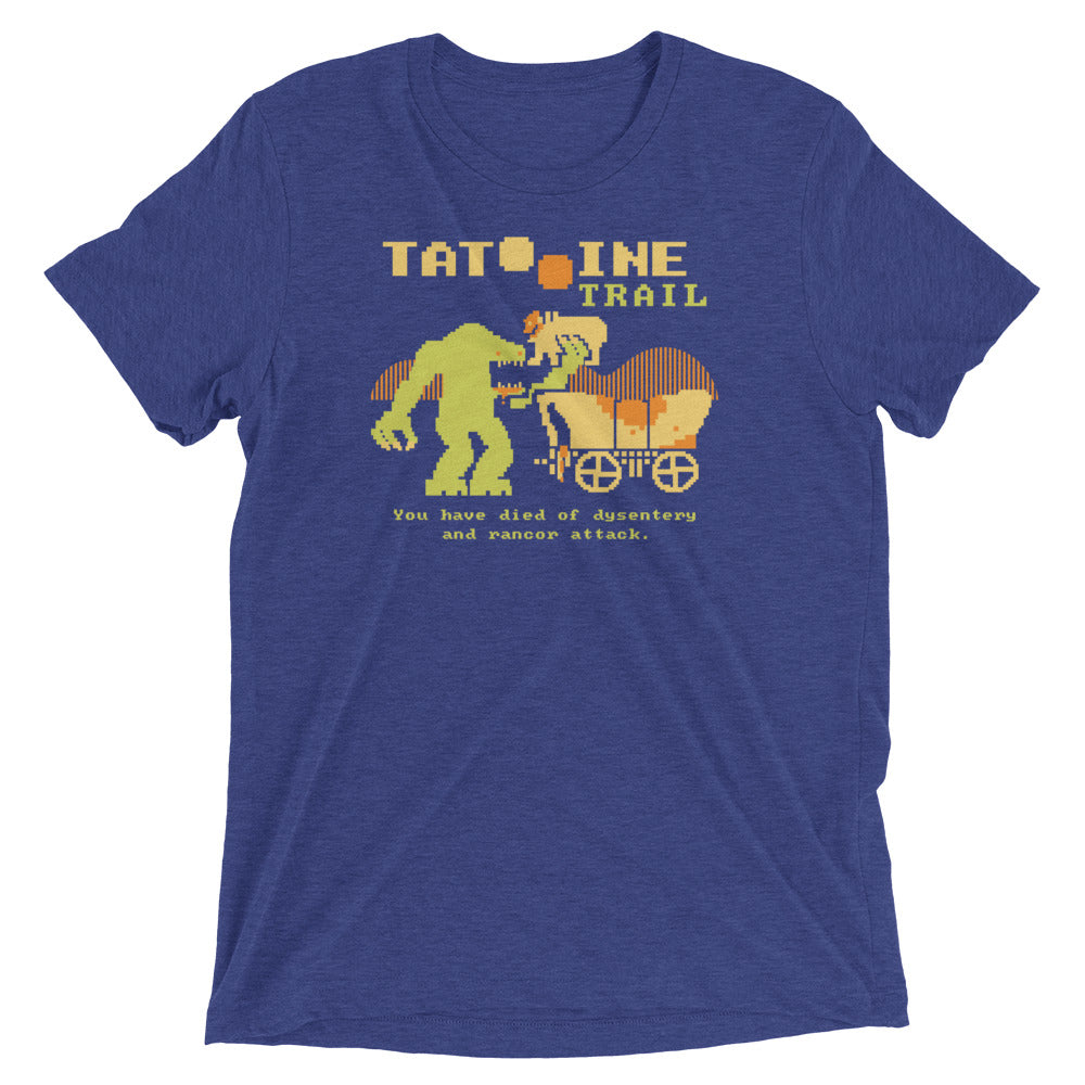 Tatooine Trail Men's Tri-Blend Tee Hoodie, Sweatshirt | CoreVibeTees.com (Image 1)