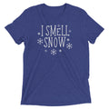 I Smell Snow Men's Tri-Blend Tee Hoodie, Sweatshirt | CoreVibeTees.com (Image 1)