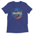 Who Space Administration Men's Tri-Blend Tee Hoodie, Sweatshirt | CoreVibeTees.com (Image 1)