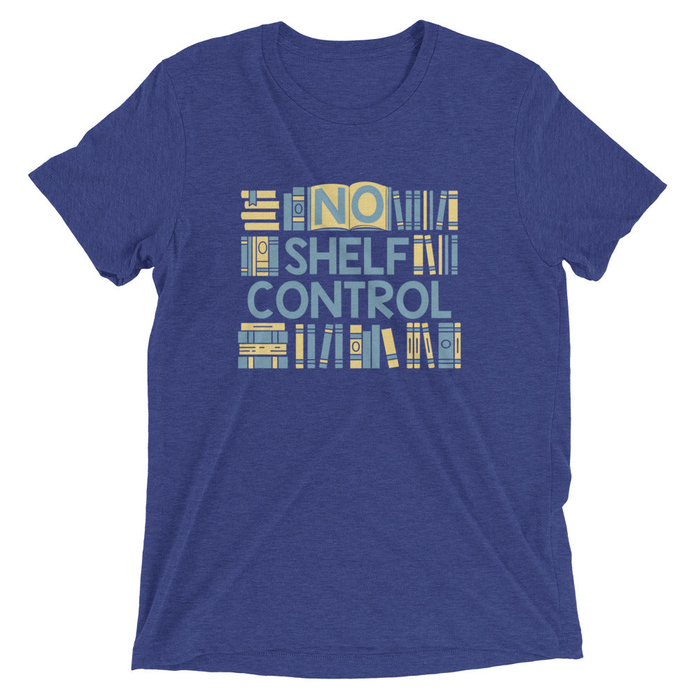 No Shelf Control Men's Tri-Blend Tee Hoodie, Sweatshirt | CoreVibeTees.com (Image 4)