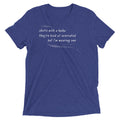 Haiku Men's Tri-Blend Tee Hoodie, Sweatshirt | CoreVibeTees.com (Image 1)