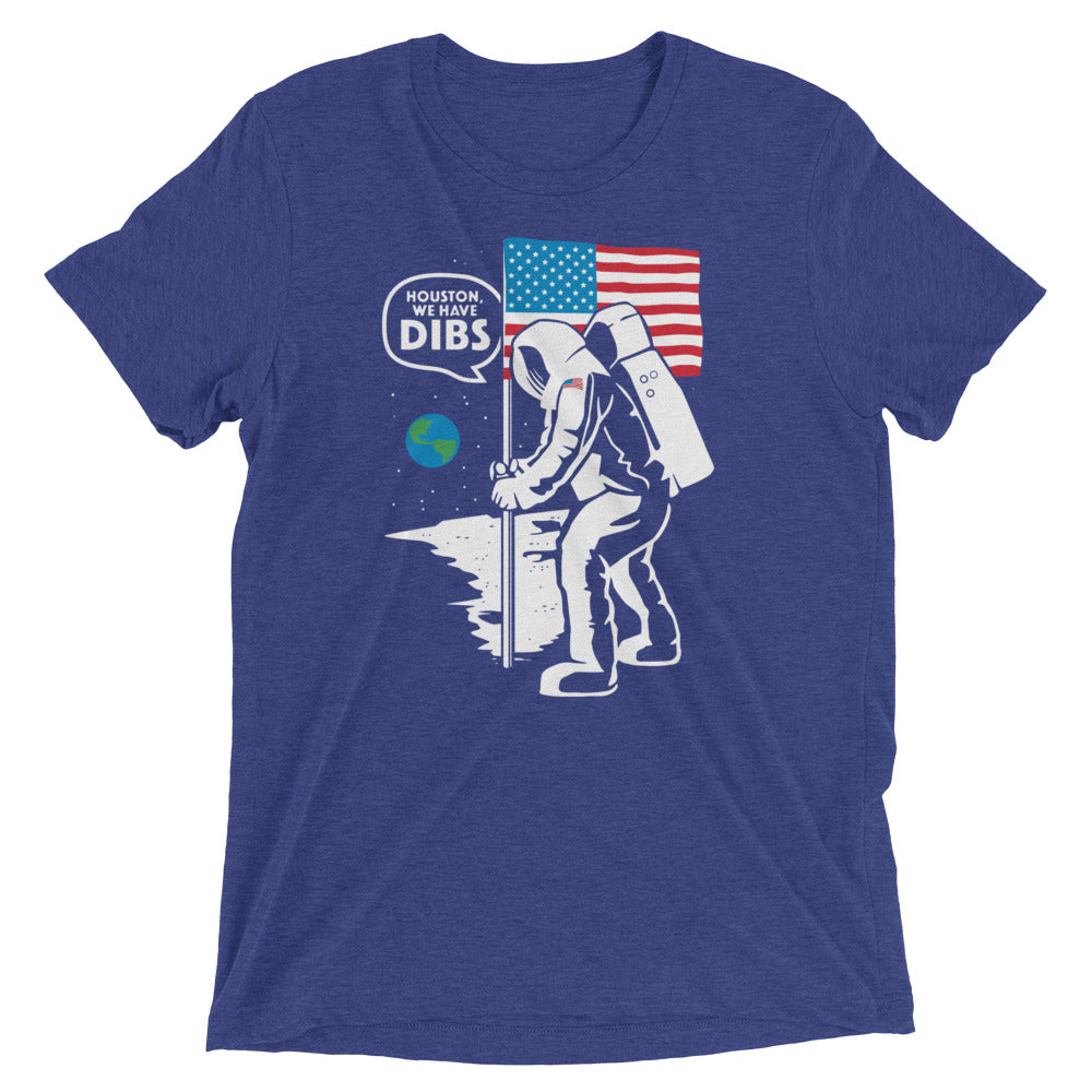 We Have Dibs Men's Tri-Blend Tee Hoodie, Sweatshirt | CoreVibeTees.com (Image 1)
