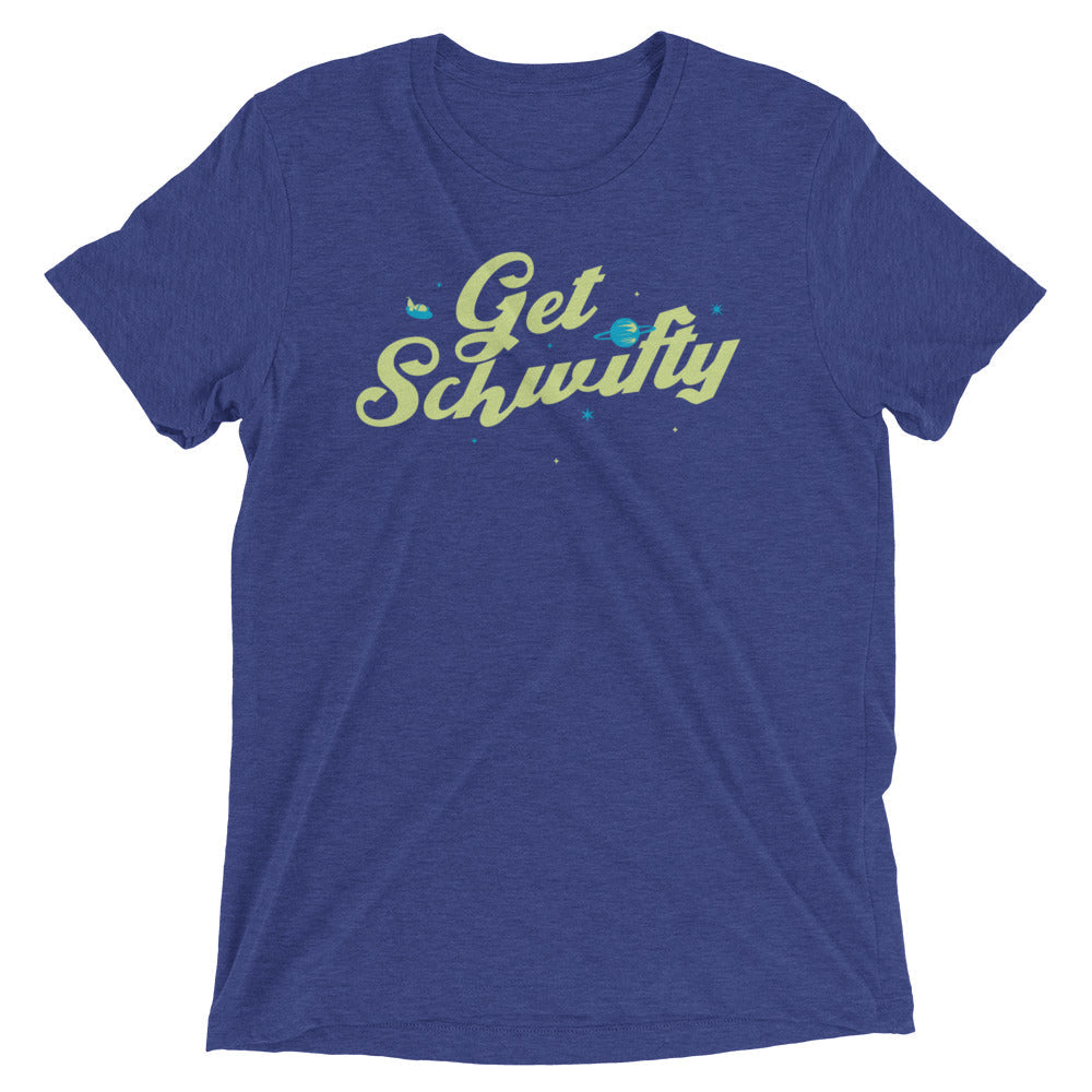 Get Schwifty Men's Tri-Blend Tee Hoodie, Sweatshirt | CoreVibeTees.com (Image 4)
