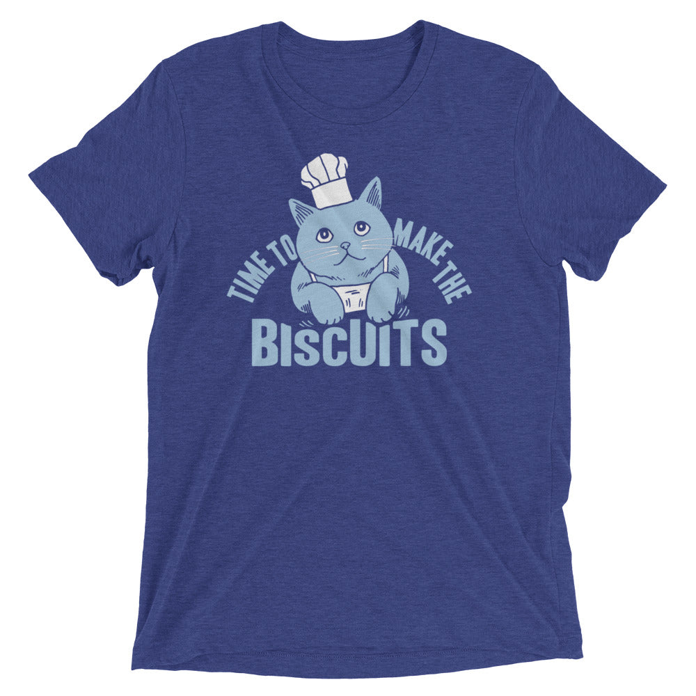 Time To Make The Biscuits Men's Tri-Blend Tee Hoodie, Sweatshirt | CoreVibeTees.com (Image 4)