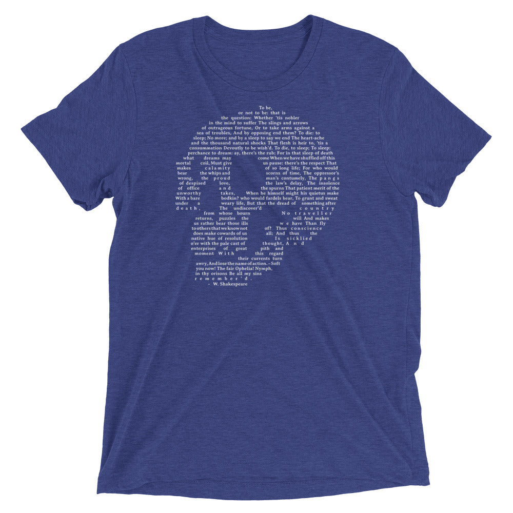 Hamlet Soliloquy Men's Tri-Blend Tee Hoodie, Sweatshirt | CoreVibeTees.com (Image 4)