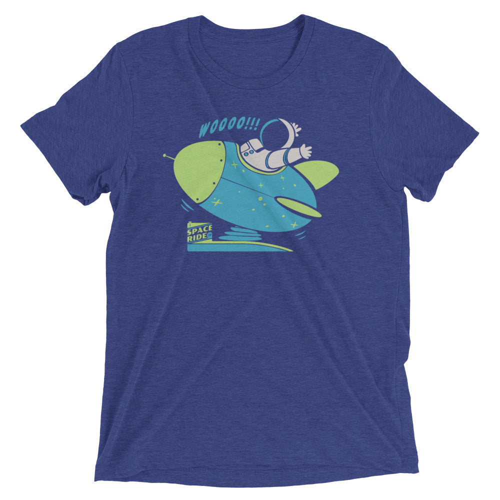 Space Ride Men's Tri-Blend Tee Hoodie, Sweatshirt | CoreVibeTees.com (Image 1)
