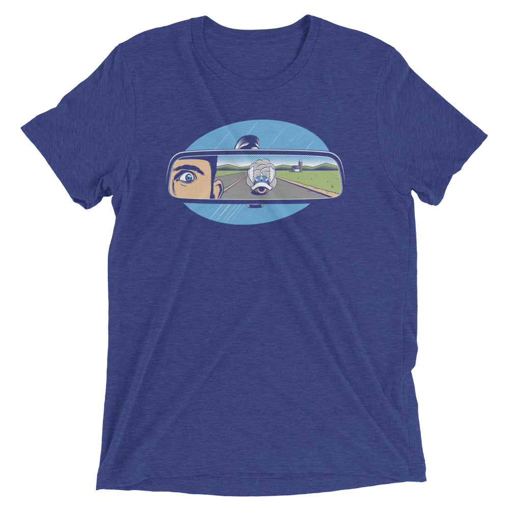 Incoming Turtle Shell Men's Tri-Blend Tee Hoodie, Sweatshirt | CoreVibeTees.com (Image 2)
