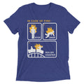 Stop Drop Roller Coaster Men's Tri-Blend Tee Hoodie, Sweatshirt | CoreVibeTees.com (Image 1)