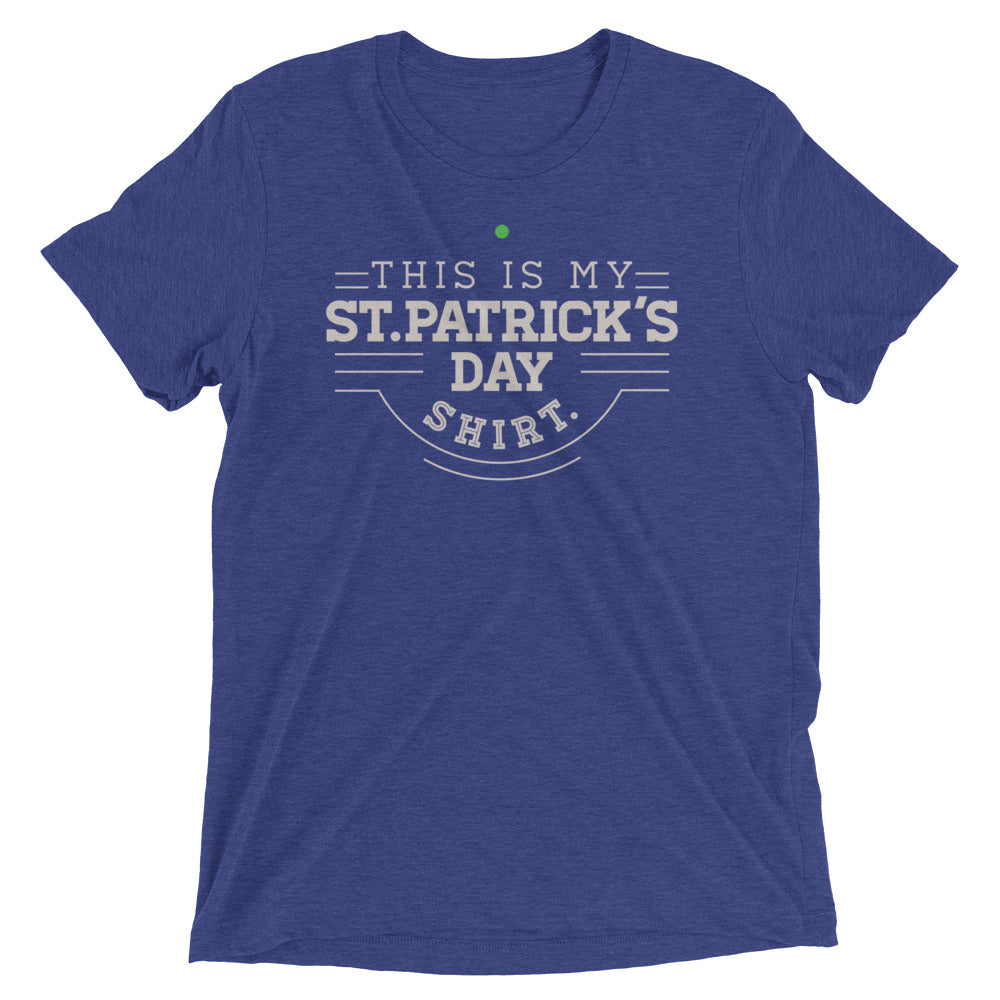 This Is My St. Patrick's Day Shirt Men's Tri-Blend Tee Hoodie, Sweatshirt | CoreVibeTees.com (Image 4)
