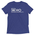 Who MD Men's Tri-Blend Tee Hoodie, Sweatshirt | CoreVibeTees.com (Image 1)