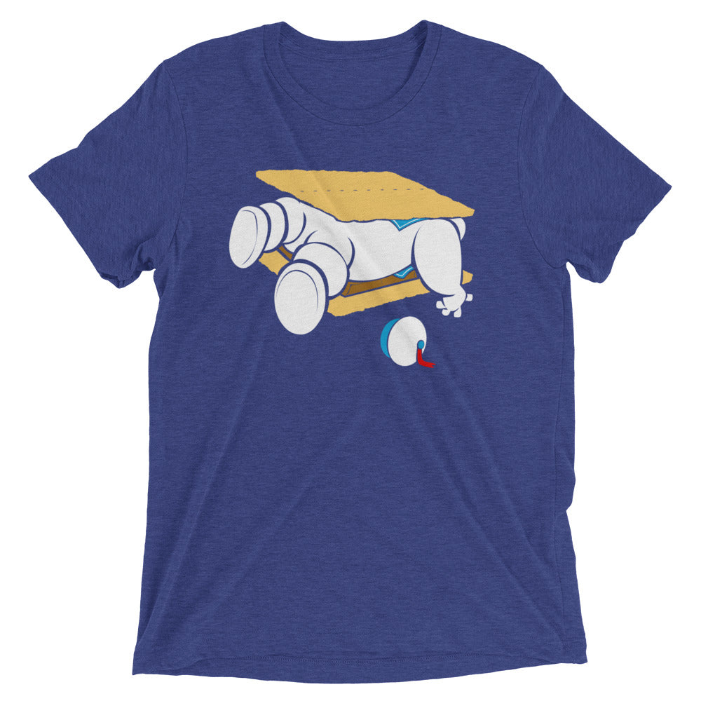 Stay S'more Men's Tri-Blend Tee Hoodie, Sweatshirt | CoreVibeTees.com (Image 1)