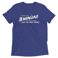 3 Ninjas Men's Tri-Blend Tee Hoodie, Sweatshirt | CoreVibeTees.com (Image 1)