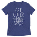 Get Outer My Space Men's Tri-Blend Tee Hoodie, Sweatshirt | CoreVibeTees.com (Image 1)