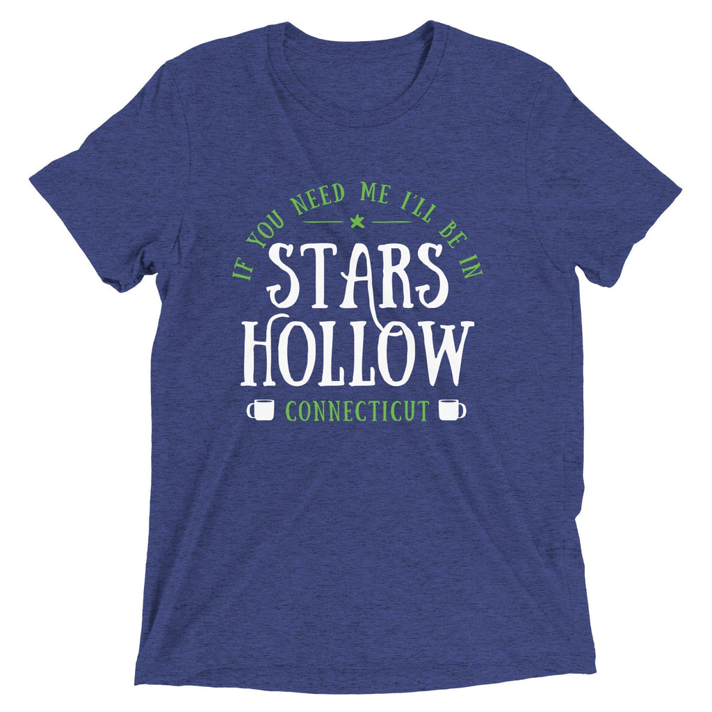 Stars Hollow Men's Tri-Blend Tee Hoodie, Sweatshirt | CoreVibeTees.com (Image 1)