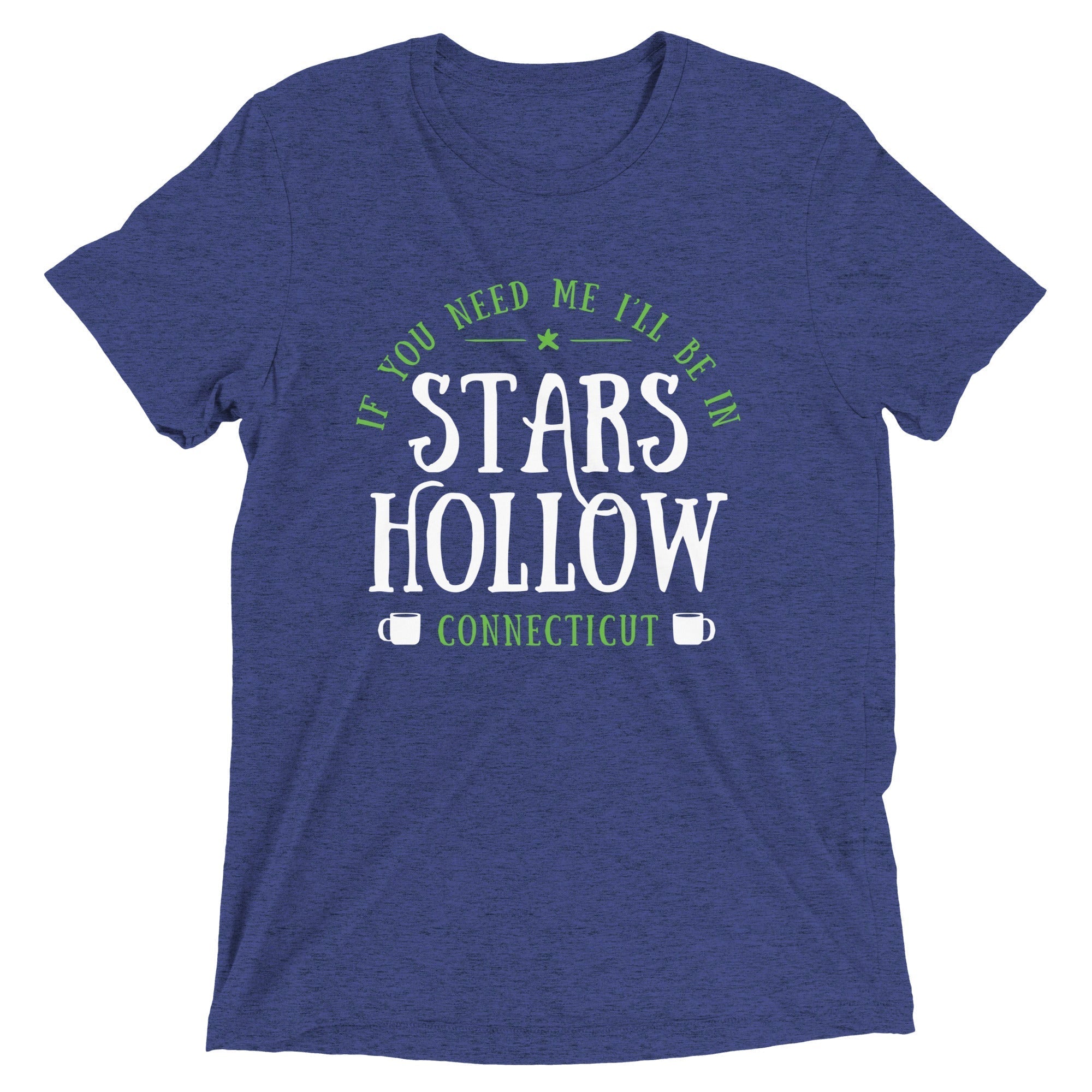 Stars Hollow Men's Tri-Blend Tee Hoodie, Sweatshirt | CoreVibeTees.com (Image 1)