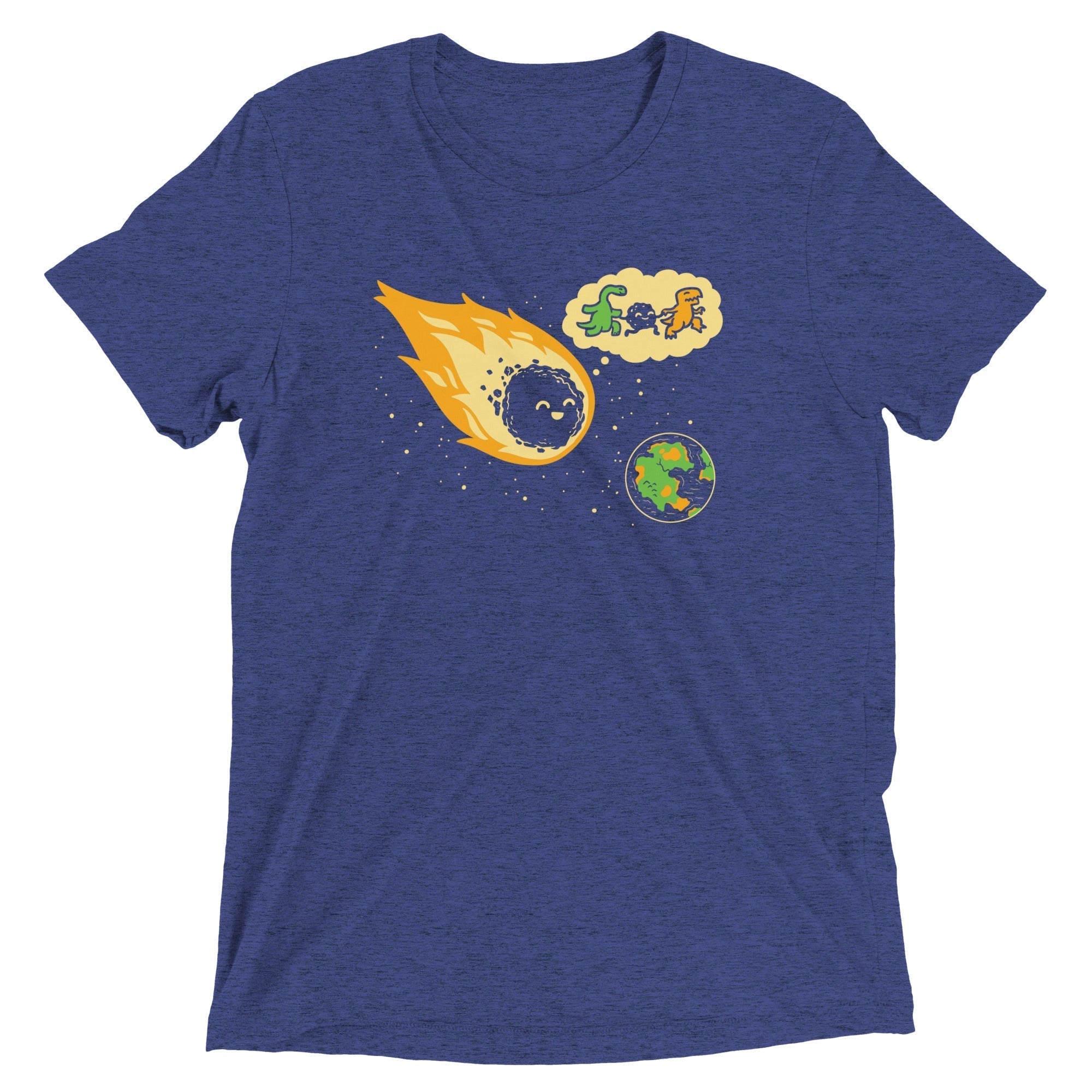 Meteor And Friends Men's Tri-Blend Tee Hoodie, Sweatshirt | CoreVibeTees.com (Image 3)