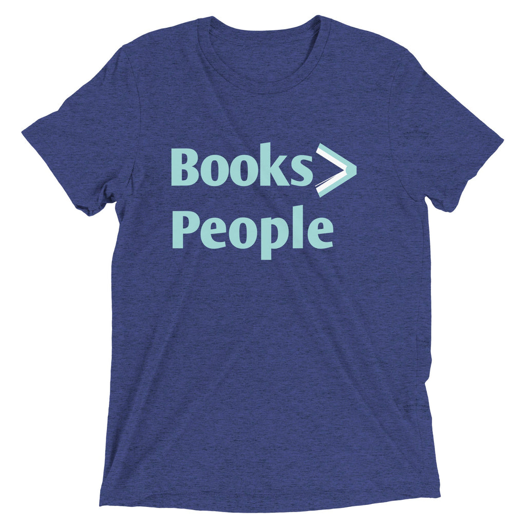 Books>People Men's Tri-Blend Tee Hoodie, Sweatshirt | CoreVibeTees.com (Image 1)