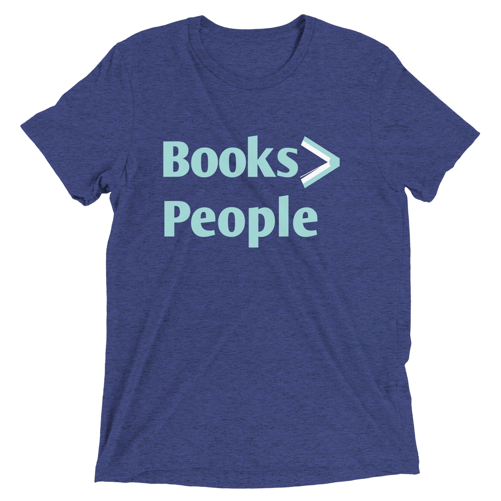 Books>People Men's Tri-Blend Tee Hoodie, Sweatshirt | CoreVibeTees.com (Image 1)