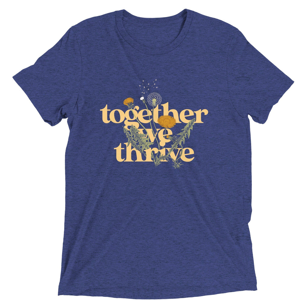 Together We Thrive Men's Tri-Blend Tee Hoodie, Sweatshirt | CoreVibeTees.com (Image 5)